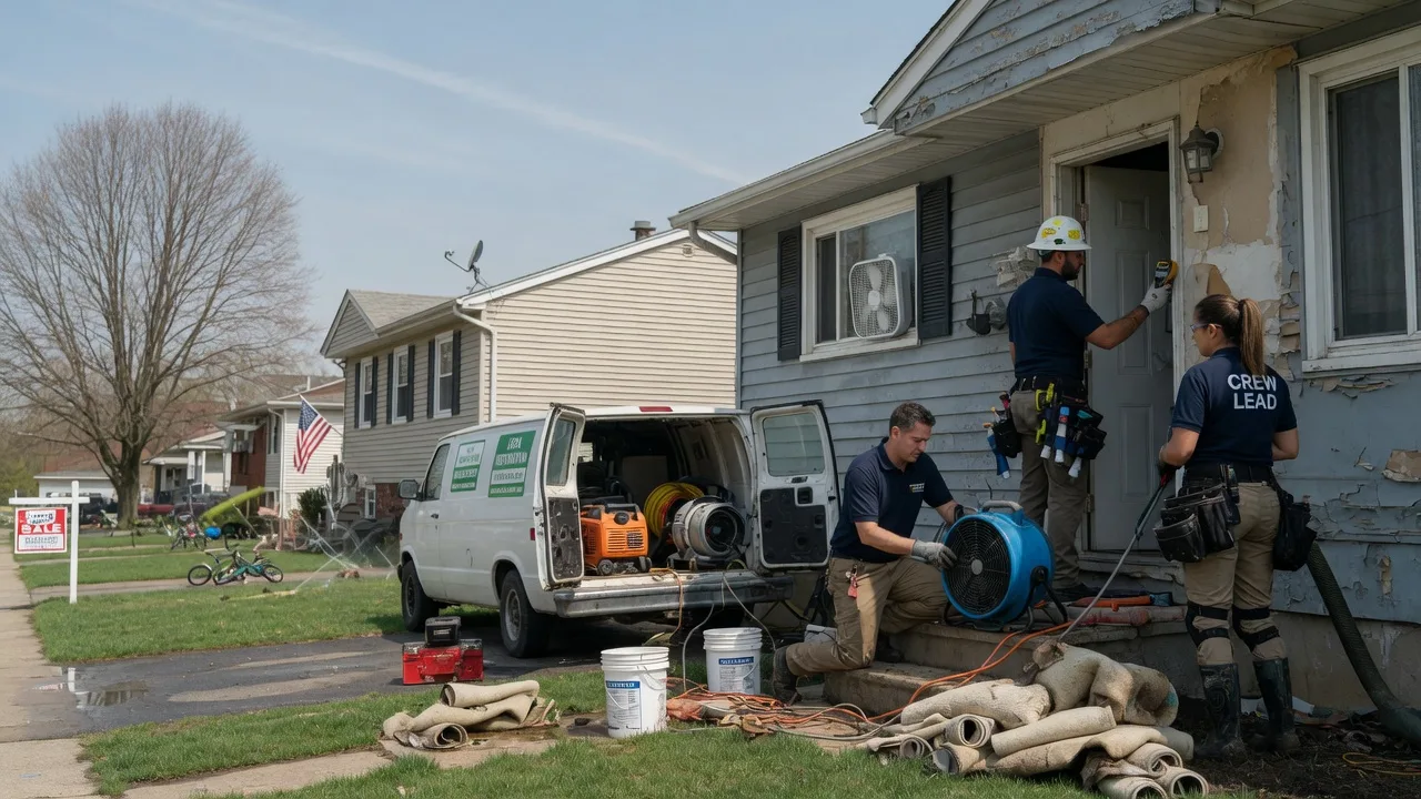 Flood Cleanup in Ladoga, IN near me